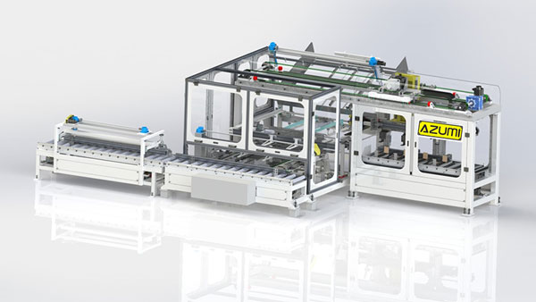 Automatic Flooring Packaging Line